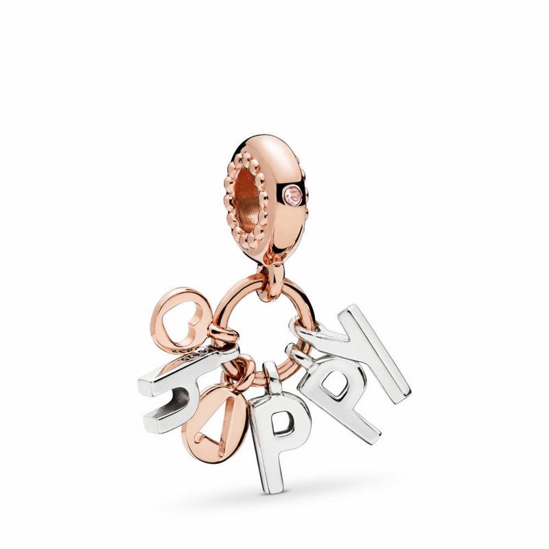 Pandora Rose™ Be Happy Dangle Charm Sale NZ (074856-CND)